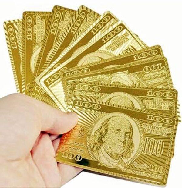 Golden Playing Cards - Image 2