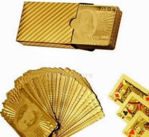 Golden Playing Cards - Image 3