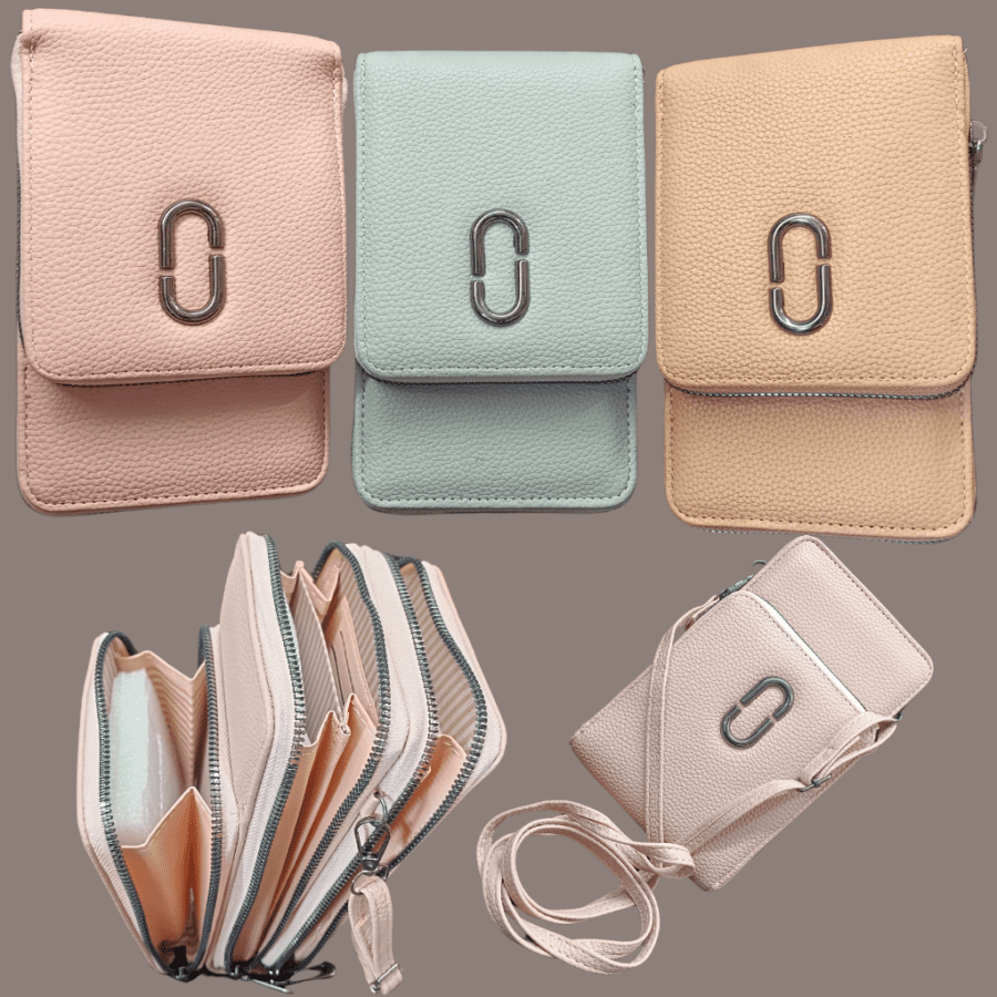 Faux Leather Sling Bag